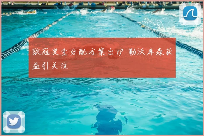 欧冠奖金分配方案出炉 勒沃库森获益引关注