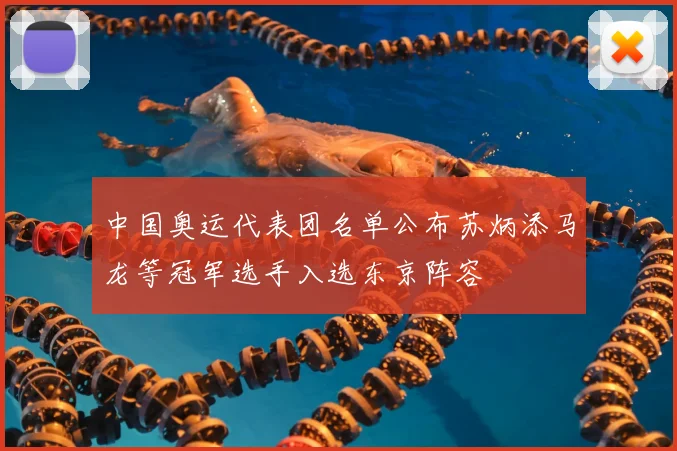 中国奥运代表团名单公布苏炳添马龙等冠军选手入选东京阵容