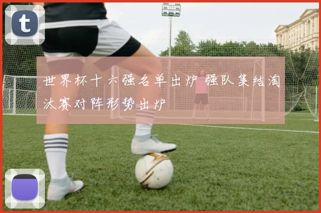 世界杯十六强名单出炉 强队集结淘汰赛对阵形势出炉
