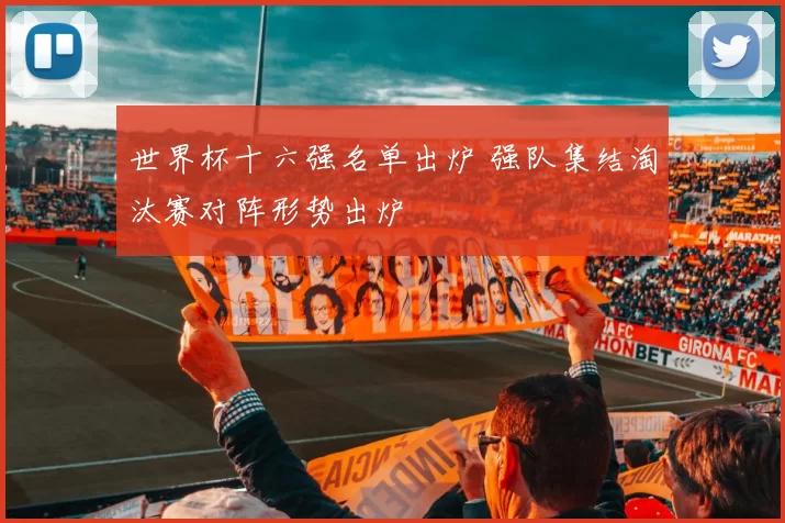 世界杯十六强名单出炉 强队集结淘汰赛对阵形势出炉